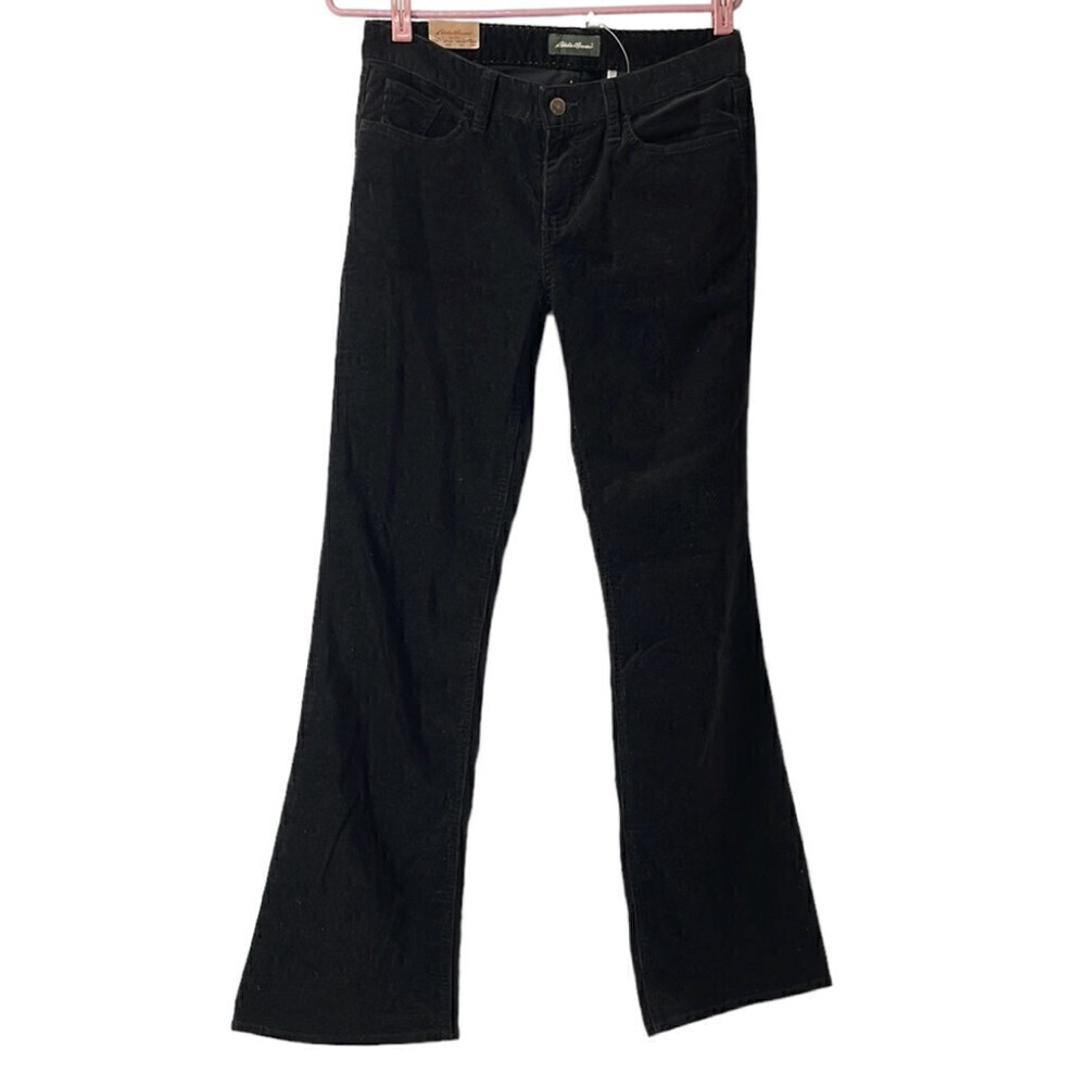 Eddie Bauer corduroy pants bootcut cords pants outdoors minimalist NWT sz 4